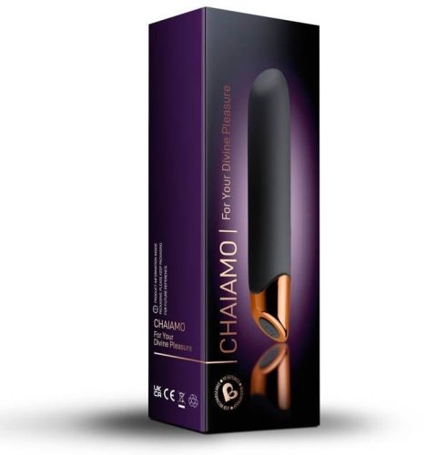 Chaiamo Black - Rúdvibrátor 16,5 cm