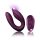 Rock-Chick Diva - Purple - Távirányítós Vibrátor 11 cm
