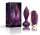 Desire - Purple - Vibrációs anál plug 10,3 cm