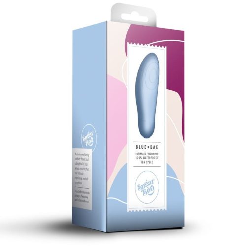 SugarBoo -  Blue Bae - Vibrátor 12,4 cm