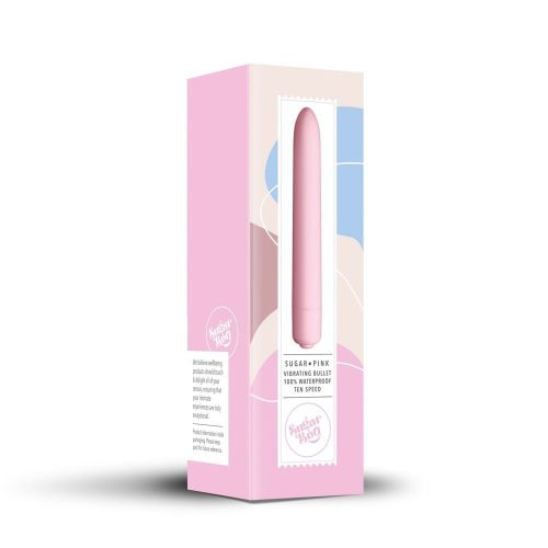 SugarBoo - Sugar Pink - Rúdvibrátor 14,2 cm