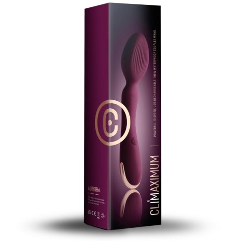 Climaximum - Aurora Burgundy - Masszírozó vibrátor