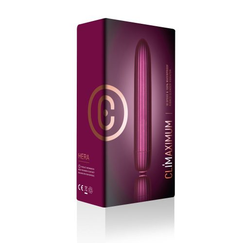 Climaximum - Hera Burgundy - Rúdvibrátor 13,5 cm