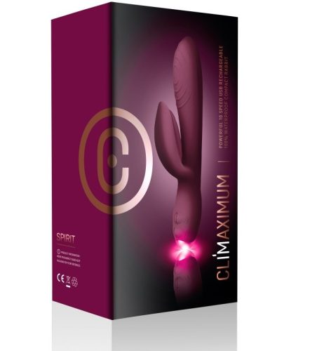 Climaximum - Spirit Burgundy - Szilikon vibrátor 18,3 cm