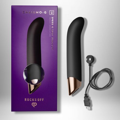 Chaiamo G Black - G-pont vibrátor 16,6 cm
