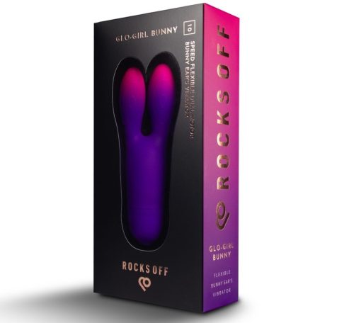 Glo-Girl Bunny - Vibrátor 13,2 cm