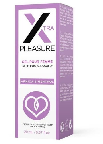 X PLEASURE CLITORIS MASSAGEGEL - Stimuláló nőknek 20ml