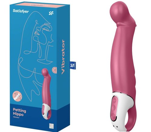 Satisfyer Petting Hippo - G-pont vibrátor 22,9 cm