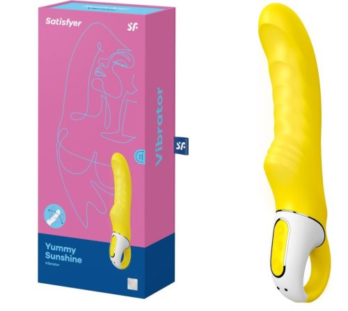 Satisfyer Yummy Sunshine - G-pont vibrátor 22,5 cm