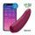 Curvy 1+ (Rose Red) - Appvezérelt, léghullámos vibrátor