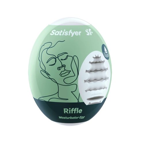Masturbator Egg Single riffle - Maszturbátor