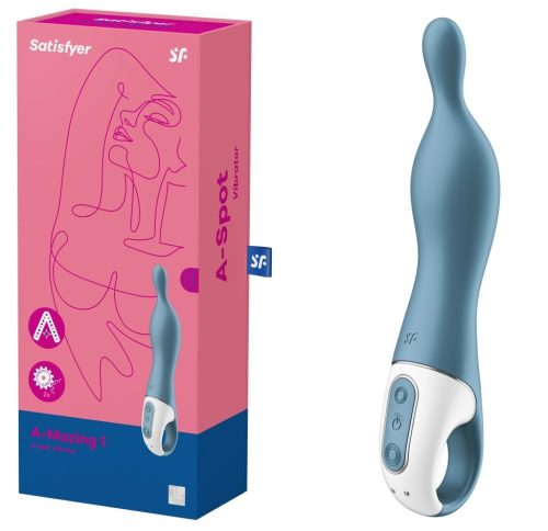 A-Mazing 1 blue - Vibrátor 21 cm