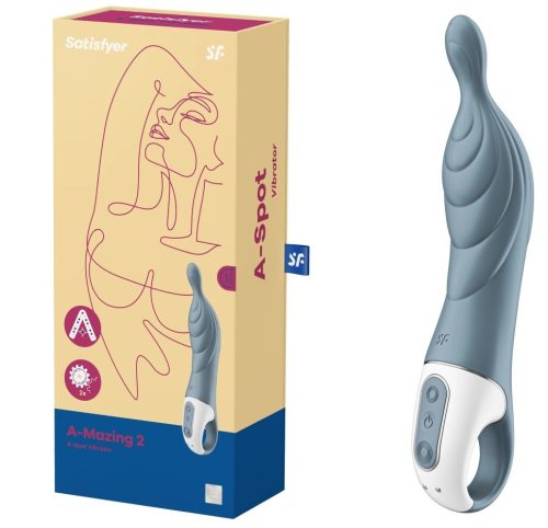 A-Mazing 2 grey - Vibrátor 21 cm
