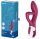 Embrace me berry - Klitoriszkaros és G-pont vibrátor Vibrátor 22 cm