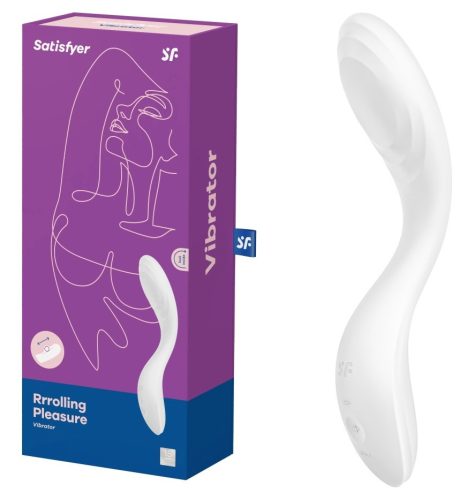 Rrrolling Pleasure white - G-pont vibrátor 22 cm