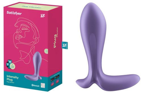 Intensity Plug purple - Vibrációs anál plug 11,3 cm