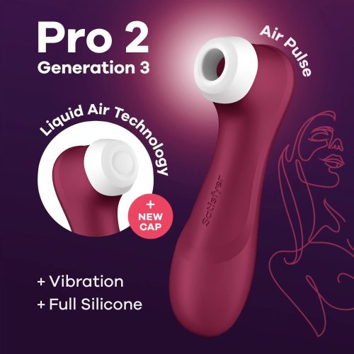 Pro 2 Generation 3 with Liquid Air - Léghullámos vibrátor