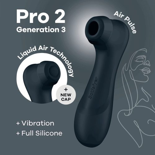 Pro 2 Generation 3 with Liquid - Léghullámos vibrátor
