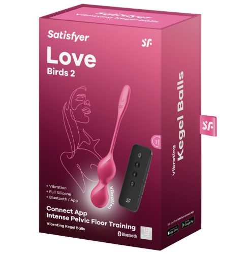 Love Birds 2 - Appvezérelt, szilikon gésgolyók