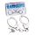 Large Metal Handcuffs With Keys - bilincs