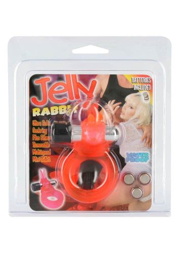 Jelly Rabbit Cockring Vibro - Vibrációs gyűrű