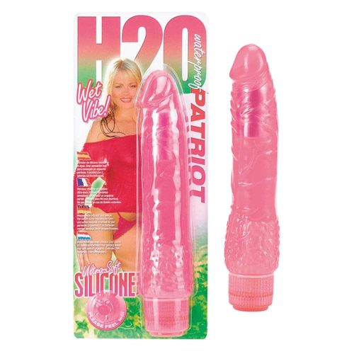 H2O Patriot Waterproof Vibrator - Élethű vibrátor 22 cm
