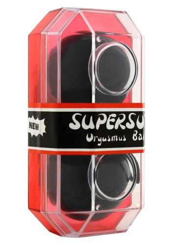 PVC Duotone Balls Black - Gésagolyók
