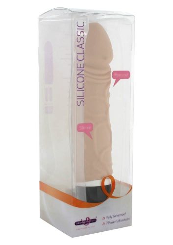 Classic Original Vibrator Nude - Élethű vibrátor 19,5 cm