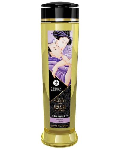EROTIC MASSAGE OIL - Levendulás masszázsolaj 240 ml