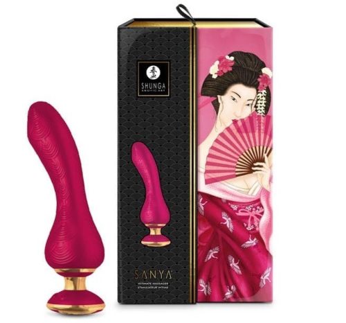 SANYA RASPBERRY - Vibrátor 18,5 cm