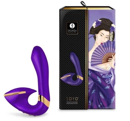 SOYO PURPLE - Csiklóizgatós, G-pont vibrátor 17 cm