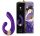 MIYO PURPLE - G-pont vibrátor 18,5 cm