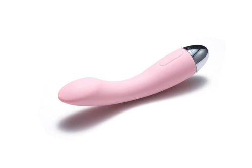 Amy Pale Pink - G-pont vibrátor 17 cm