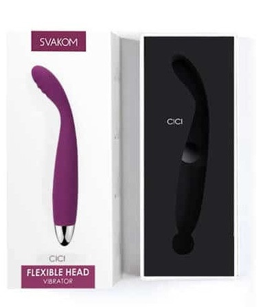 Cici Violet - G-pont vibrátor 18,2 cm