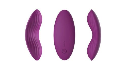 Edeny Violet - Csiklóizgató vibrátor 9,1 cm
