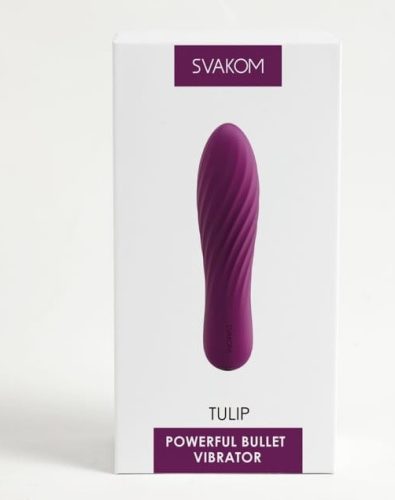Tulip violet - SZilikon rúdvibrátor 10,6 cm