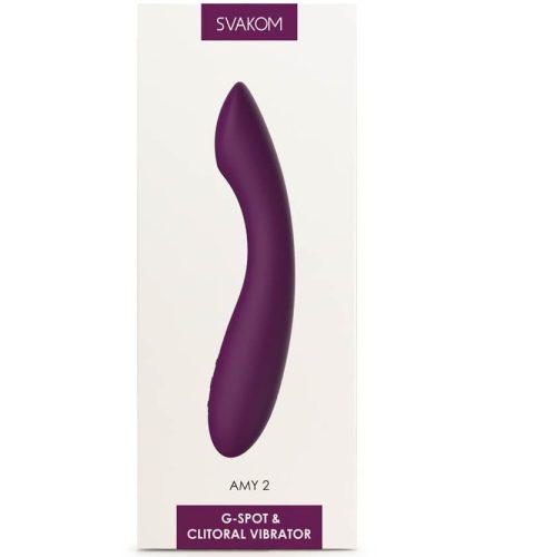 Amy 2 Violet - G-pont vibrátor 17,4 cm