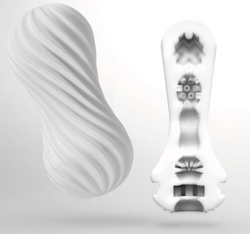 Tenga Flex Silky White - Maszturbátor 16,5 cm