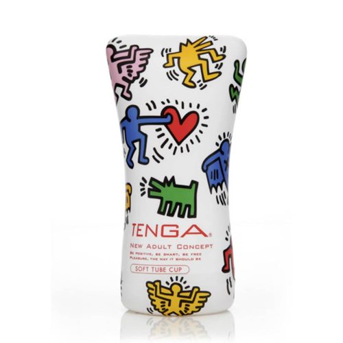 KEITH HARING CUP Soft Tube - Maszturbátor