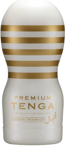 PREMIUM TENGA ORIGINAL VACUUM CUP GENTLE - Maszturbátor 15,5 cm