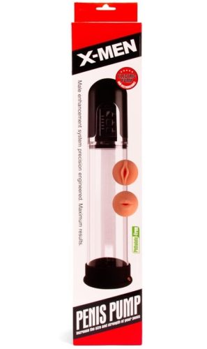 X-MEN Electric Penis Pump Black - Vibrátoros péniszpumpa