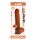 X-MEN 8.8 inch Dual Layered Dildo - Élethű dildó 22,3 cm