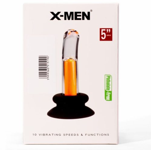 X-MEN 10 Speeds Vibrating Gpot Plug 1 - anál plug 13 cm