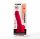 X-MEN 6.5" Dildo Colours Pleasure Black - Élethű dildó 16,5 cm