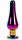 X-MEN Secret Shine Metal Butt Plug Rainbow S - Análl plug 9,4 cm
