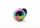 X-MEN Secret Shine Metal Butt Plug Rainbowheart L - Anál plug 9,5 cm