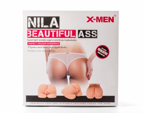 X-Men Nila Beautiful Ass Masturbator - Élethű vagina és popsi