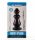X-Men 10" Extra Girthy Butt Plug Black VI - Anál plug 24 cm