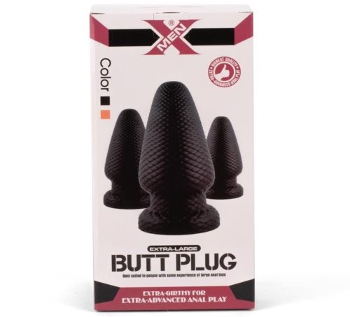 X-MEN 8” Butt Plug M - Anál plug 20,3 cm
