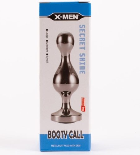 X-MEN Secret Shine Booty Call M III - Anál plug 11 cm